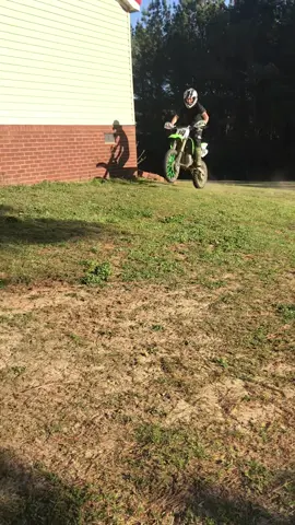 Full sending a hill #kx#kx100#moto#motocross#fyp#dirtbike