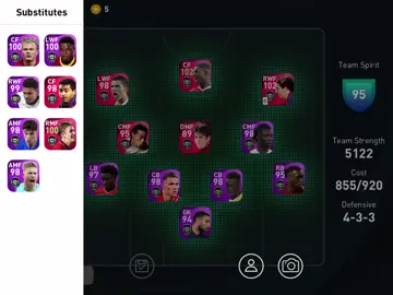 highest team strength #pes #pesmobile2021 #pesmobilemalaysia