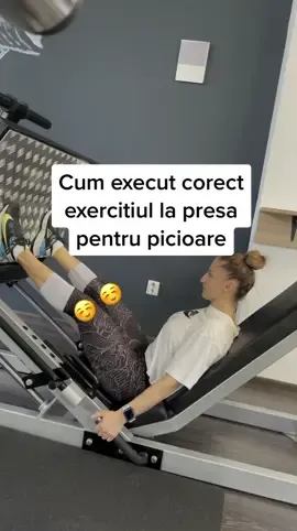 Cea mai des intalnita greseala la presa pentru picioare❤️‍🔥💥😱✅#fitnesstips #sfaturi #exercitii #gym #sala #exercitiu #corect #presa #sport #nutritie #antrenorpersonal #sibiu #romania #colaborare #onlinetrainer #fitnessroutine #workoutsmart #coreection #movement #miscare #corecta #preventie #accidentari #articulatii #sfat #pentrutine #fyp  #foryou