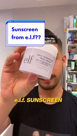 We love a drugstore sunscreen staple from @elfyeah #skintok #SkinCare101 #sunscreen #spf #drugstoreskincare #elfskincare #grwm #dayinthelife #skincareroutine #bestspf #bestsunscreen #sunscreenforpoc