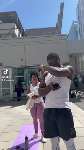 Sundays are for RoofTop Yoga @hbganttcenter ! #Yoga #YogaLove #RoofTopYoga #SJYFA #Namaste #RealMenDoYoga #HappySunday