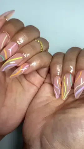 @prissyjnails 🌈✨🤍 #nails #nailinspo #springnails
