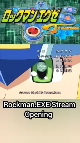 Rockman.EXE Stream OP 💙#rockmanexe #megamanbattlenetwork #mmbn #megamanexe #rockmanexestream #lanhikari #nostalgicanime