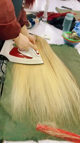 Each wig goes through many processes before it is sent to the customer #wig #wigfactory #fashionforyou #hairtok #hairstyles #fashionweek #WomenOfTikTok #lovemenawomi
