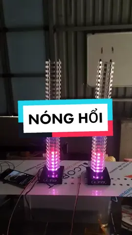 Mới ra lò Tháp led nháy theo nhạc#nhaytheonhac #ledltd #dugong