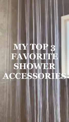 3 Shower Accessories That Everyone Needs! #beautytiktok #showeressentials #grwmroutine