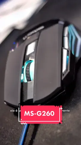 Mouse gamer barato MS-G260 #falarafa #mousegamer #review #unboxing #gamer #shopee #aliexpress #mouse #setupgamer