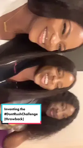 Loved doing this with my girlies 💓 #dontrushchallenge #WomenOfTikTok #iamwoman #friends