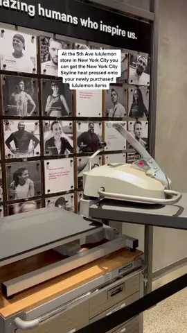 Did you know this about the heat pressing?! #lululemon #thesweatlife #newyorkcityskyline