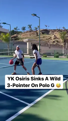Oh nah 🤣 #PoloG might need to put a hand in #YKOsiris’ face because this is nuts 😭