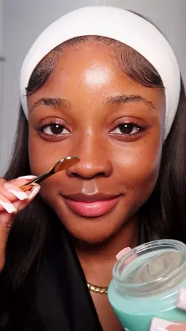 Instant facial in 3 minutes! YES PLEASE!! ad I’ve been loving this new @tatcha  Clarifying Clay Mask for when my skin is looking dull and congested! It’s a warming mask that is gentle on the skin and not drying🤩🤍 #tatcha #tatchapartner