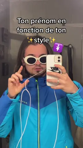 Ton prénom en fonction de ton style 🚺 #humour