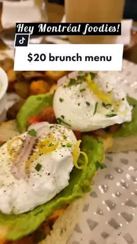 $20 brunch  menus are where it’s at 😍 #mtlfoodbuzz #mtlfoodie #brunch #montrealfood #mtlresto #foodiemtl