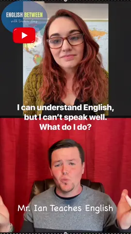 Why can I understand but not SPEAK? 😱 #englishteacher #englishonline #eslteacher #englishtips #englishtiktok #learnenglish #speakenglish #aprenderingles #inglespratico #ingles #anglais #esl #anglais