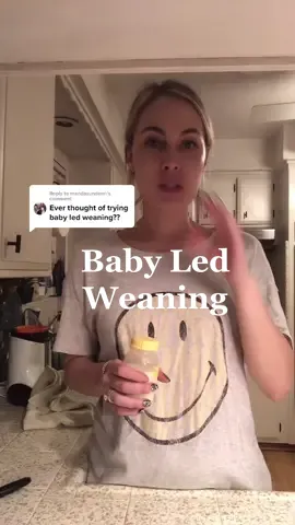 Reply to @mandasundem  what was your experience with baby led weaning? #babyledweaning #firstimemom #MomsofTikTok