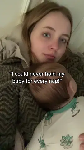 she won’t always want to nap on me, so while she does want to…I let her 🥰 #fyp #MomsofTikTok #babiesoftiktok #contactnapping #momlife