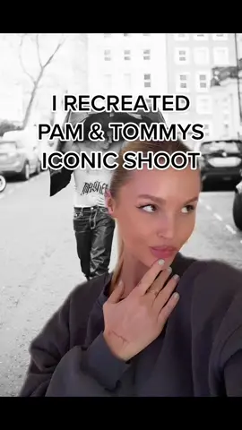 What do you think?! Big thanks to my boyfriend for participating lol #pamandtommy #pamandtommyonhulu #pamandtommyedit #pamanderson #tommylee #pamandersonmakeup #pamelaanderson #90saesthetic - Photos by Thomas Wood
