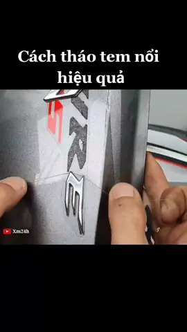 Cách tháo tem xe , không để lại keo |XM24h#xima #xemay24h #TheThaoMoiNgay