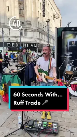 Drop them a follow @RUFFTRADE_UK 🎤 #manchester #busker #reggae #manchestermusic #music #fyp