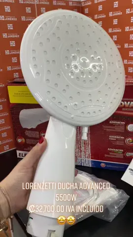 LORENZETTI DUCHA ADVANCED 5500W  ₡32,700.00 IVA Incluido #depositojimenez #ducha #lorenzetti #ferreteria #decoracion #remodelacion