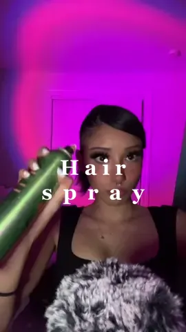 ✨ @GarnierUSA  #asmr #fyp #hairspray #WomenOwnedBusiness