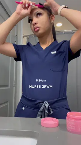 Nurse GRWM #grwm #nurse #bsn #rn #dayshiftnurse #nursetok #figs
