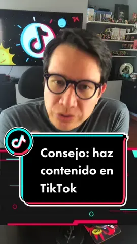 Consejo: haz contenido en Tiktok #tiktok #contenido #creadordecontenido #rrss #fyp #tecnologia
