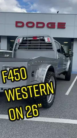 Forgis on the F450. #akinsford #fyp #realdealneal #forgiato #cmbed #f450 #f450platinum #iconicsilver #f450superduty #powerstroke #furytires #mudterrain #forged #flatbed #fordsuperduty #western