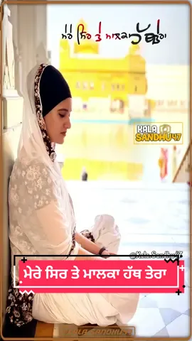 Mere Sirte Malka Hath Tera #punjabi #dharmikstatus #waheguru #wmk #gurbani #satnamwaheguru #trending #kalasandhu47