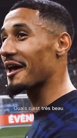 premier match en edf #williamsaliba 🇫🇷 #equipedefrance #edf #tousenbleu #saliba #pourtoi #fyp