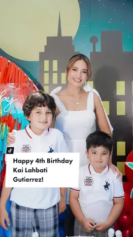 What we came up for Kai Gutierrez's 4th birthday celebration! @sarahhh_lg #StyledbyGinger #fyp #foryou #sarahlahbati #richardgutierrez #birthday #kidsparty