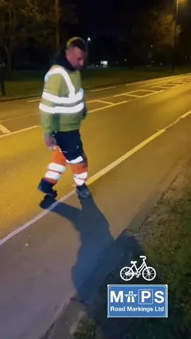 #fyp #linemarking #Nottingham #highways #whitelining #roadmarking #MapsLtd