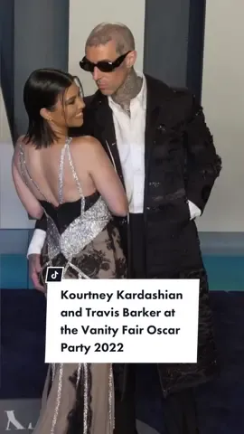 Kourtney Kardashian and Travis Barker can't keep their hands off each other at the vanity fair #Oscars party. #voguegermany #oscars2022 #oscarathome #academyawards #academyawards2022