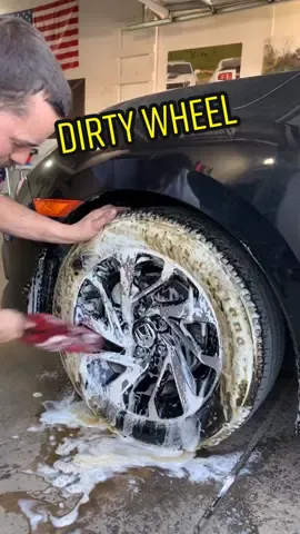 Just a dirty wheel #detailing #fyp #SmellLikeIrishSpring #UnsealTheMeal