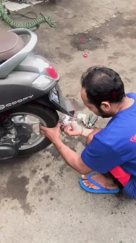 #scoopy #bengkel #banbocor