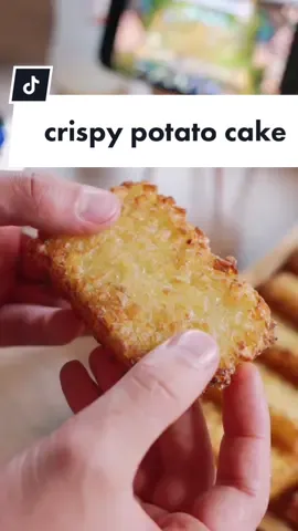 crispy potato cake🤤#cooking #food #easycooking #simplerecipe #potato #fry #snack