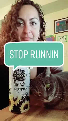 I know I'm off but my kitty so damn cute and cool 🤣🤣 #kittybomb #kitty #stoprunning #Love #hurt #life #robynlovescrafts