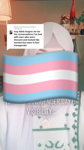 Reply to @anonymousukht #transgender #trans #lgbt #lgbtqi #lgbtqia #fyp #fypシ #reply #replyingtocomments #islam #muslim #muslimtiktok #muslimah #Love #transition