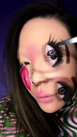 👁👄👁 #makeup #facepaint #mimles #eyes #trippy #horror #humor #illusion #illusionart #illusionmakeup #illusion #funny #fyp #fy #foryou #foryoupage #motd #bizarre #sideways #art #artist #arttok #tiktokart #paint #painting #painter