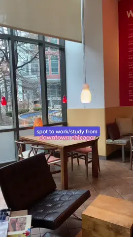 Love finding new spots to work from in Chicago and this is a great one! #chicagotiktok #rivernorthchicago #chicagospots #chicagolivin