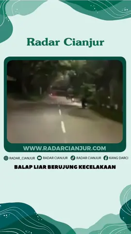 Berawal dari balapan liar di wilayah Tenggarong, Samarinda salah satu pembalap liar alami kecelakaan dan diketahui meninggal dunia. Cr: kaltiminfo.id #radarcianjur