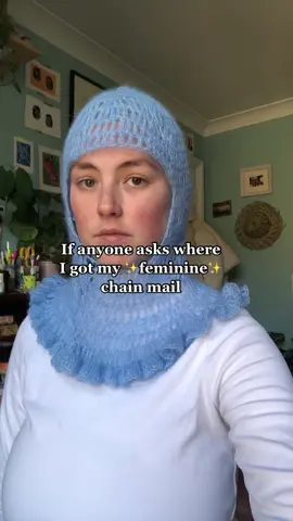 “I’ve decided to make things that are more everyday and wearable!” Oh well! #crochet