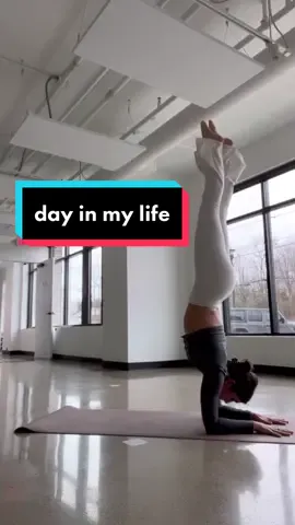 a day in my life as a yoga teacher #AFairShotWithBlock #dayinmylife #yoga #yogateacher