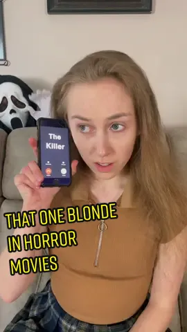 That one blonde in horror movies @oxbrandi #fyp #parody #horror #scream