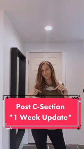 1 Week C-Section Update #csectionmom #csectiondelivery #momsunder30 #2under2 #highriskpregnancy #pandemicbabies #AFairShotWithBlock