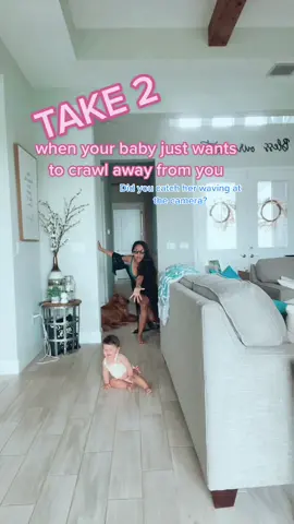 TAKE 2 🎬 #MomsofTikTok #sahm #babiesoftiktok #dancingmom #crawlingbaby #postpartumbody #bathingsuit #mommyandme #minime #girlmom