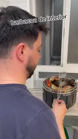 Barbacoa para tu piso o terraza sin humoooo #barbacoa #loamo
