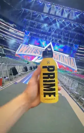WRESTLEMANIA 🤝 PRIME! #drinkprime #PRIME #WrestleMania CREDIT : @loganpaul  @WWE
