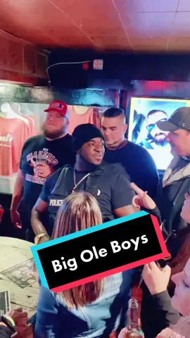 When @HULKRILLA usually this biggest man in the room then these three step around making him see how it feels to be us around him 🤣 #AFairShotWithBlock #GameTok #lawnoorder #fypシ #fyp #fypage #cophumor #copsoftiktok #policeoftiktok #toofunny tag others I’d know them @Rob ❤️