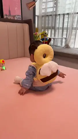 Toddler Baby Head Protector Safety Pad Cushion Back Prevent Injured.#foryou #toys #fyp #babyfall #babyheadprotector #baby